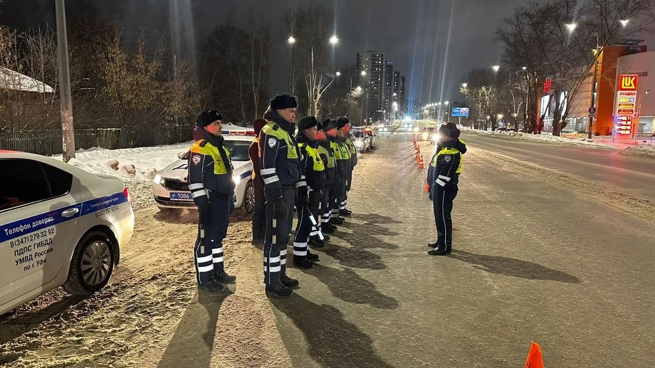 В Уфе выявлено 11 нетрезвых водителей в ходе массовых проверок