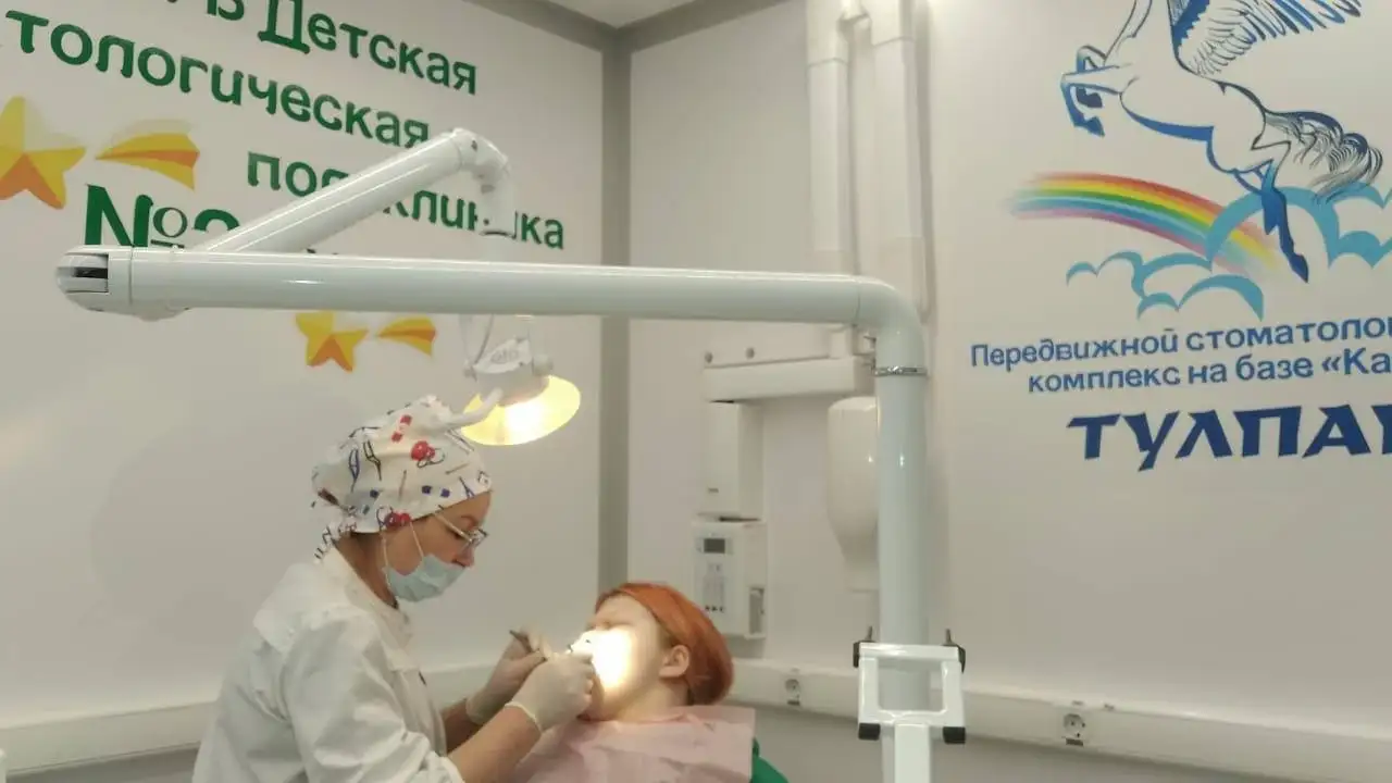 Врачи из Уфы обследовали и пролечили зубы воспитанников центра «Семья» в Белебее