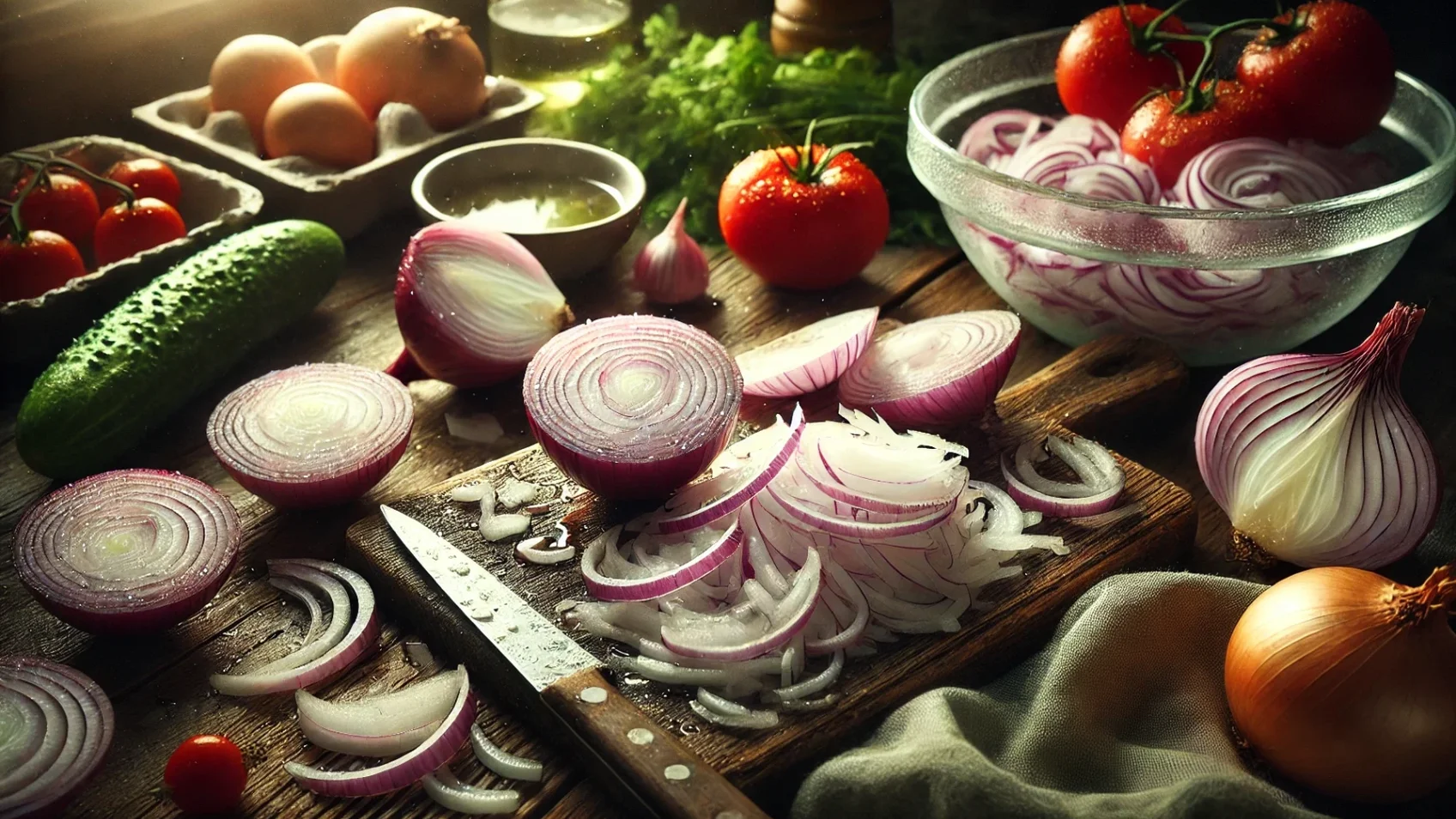 Лук в салате: как смягчить вкус и избавиться от резкости