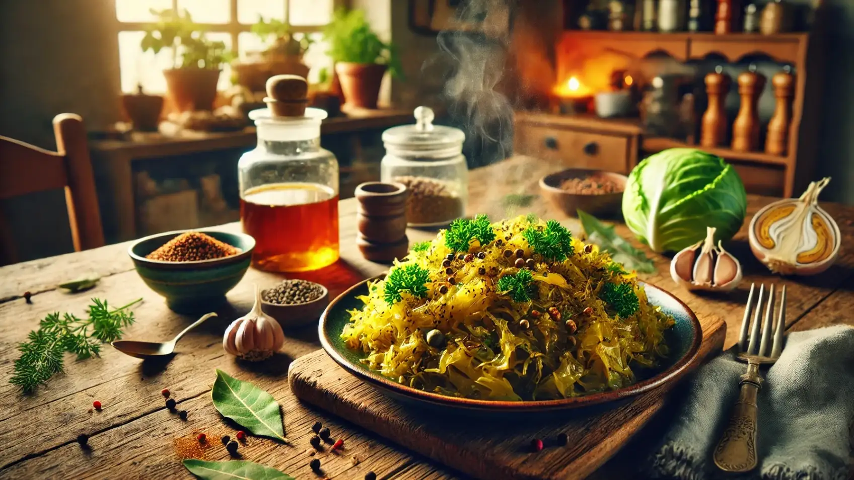 Тушеная капуста с идеальными специями: как добиться насыщенного вкуса