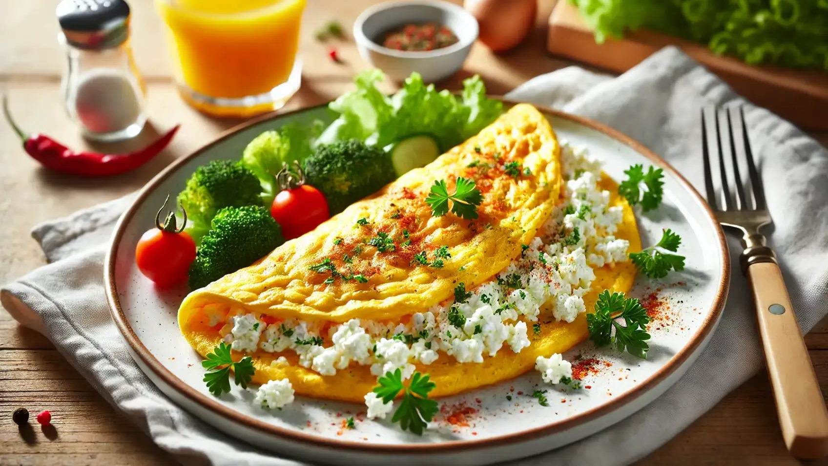 Вкусный и нежный омлет из яиц и творога на сковороде: полезный и сытный завтрак для всей семьи