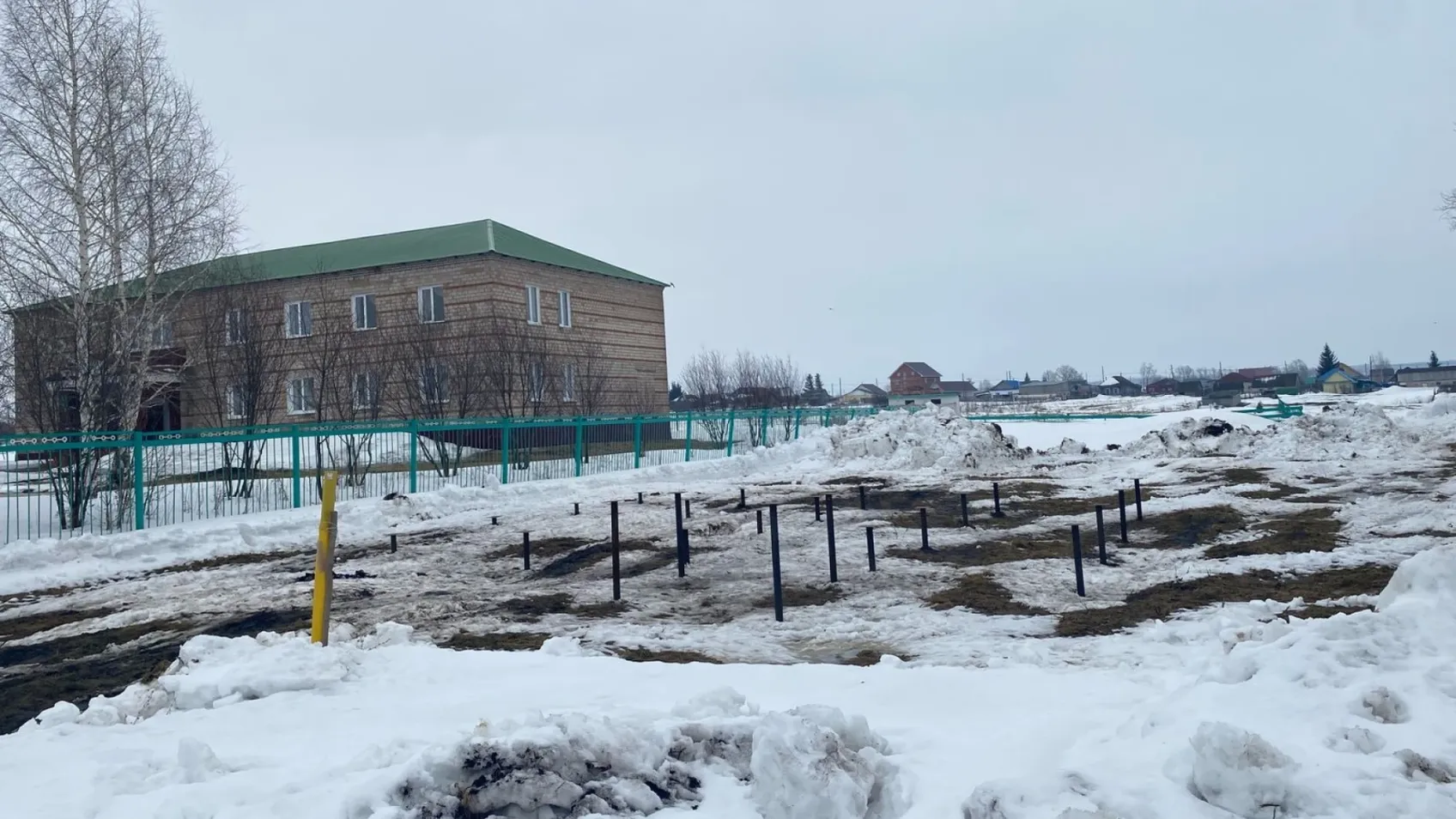 В селе Ильтеряково Кармаскалинского района возводят новый фельдшерско-акушерский пункт
