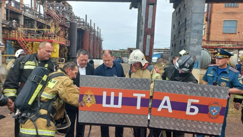 Прокуратура выясняет причины ЧП на АО «Башкирская содовая компания» в Стерлитамаке