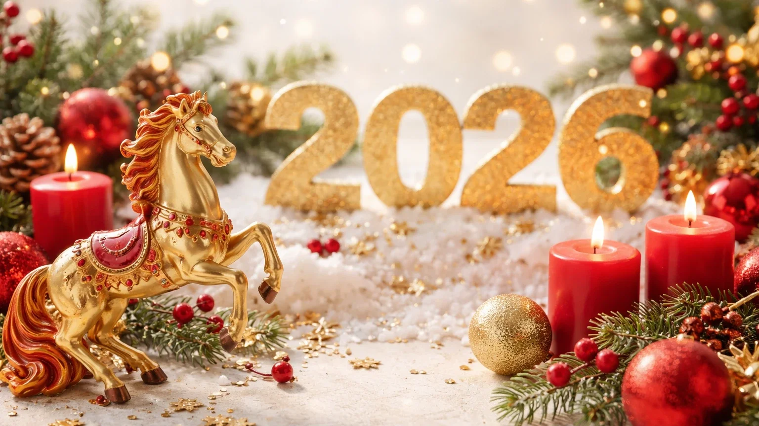 Как привлечь удачу и счастье в 2026 году Красной Огненной Лошади: самые сильные новогодние приметы