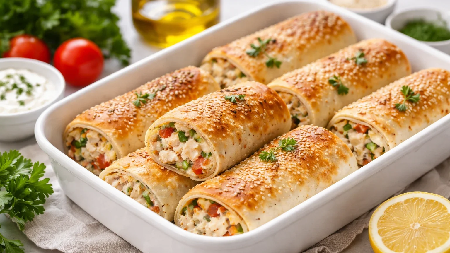 Хрустящие рулетики из лаваша: просто, доступно и очень вкусно — лучшая закуска за 20 минут