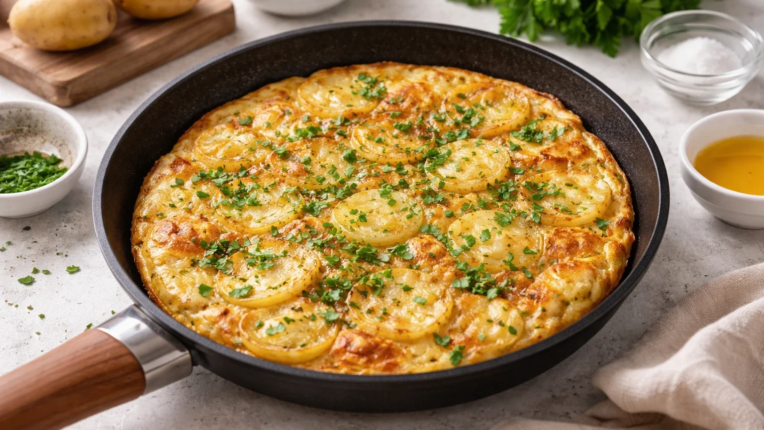 Вкуснейший омлет по-испански: идеальный завтрак на каждый день — всего 3 ингредиента