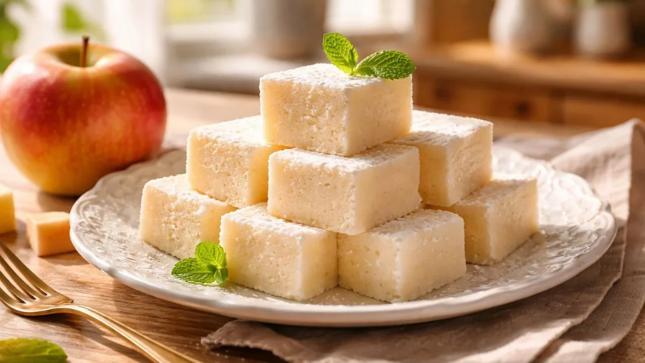 Всего 2 ингредиента и восхитительный ПП-десерт готов: вкуснейшее яблочное суфле на скорую руку за минуту
