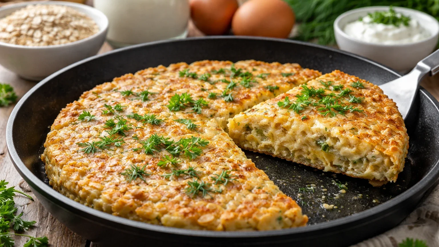 Вкуснее не бывает: возьмите 1 стакан овсянки и 2 яйца — и через 10 минут завтрак мечты готов