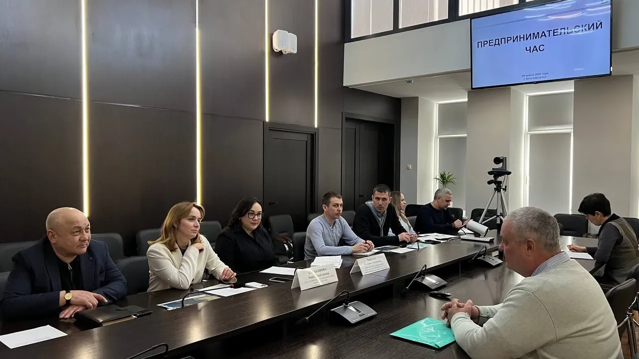 На «Предпринимательском часе» в Благовещенске обсудили идеи, которые могут изменить район