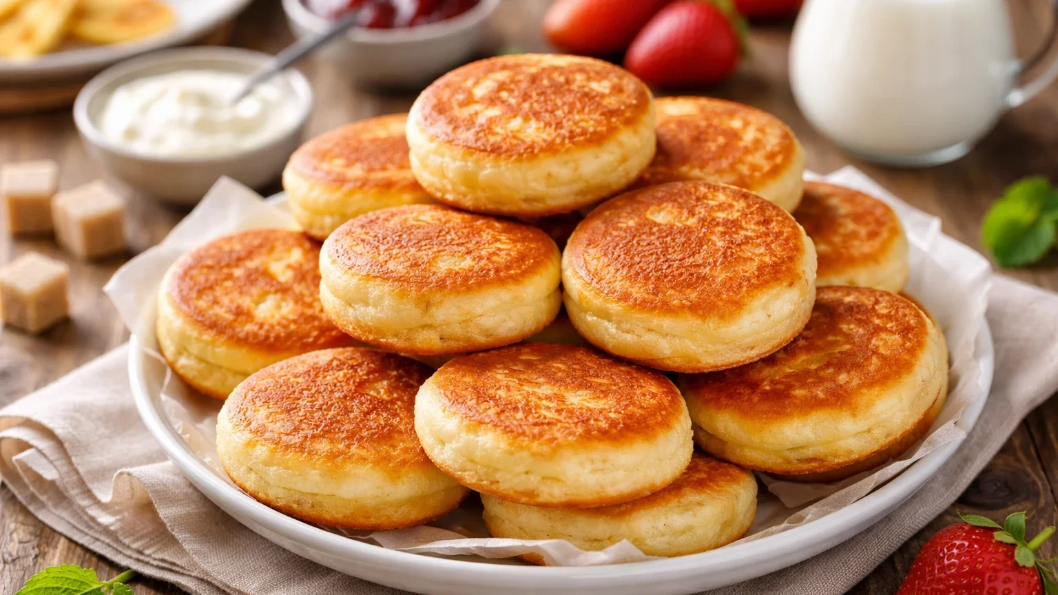 Вкуснее не бывает: всего один стакан кефира — и через 10 минут гора вкуснятины к чаю готова