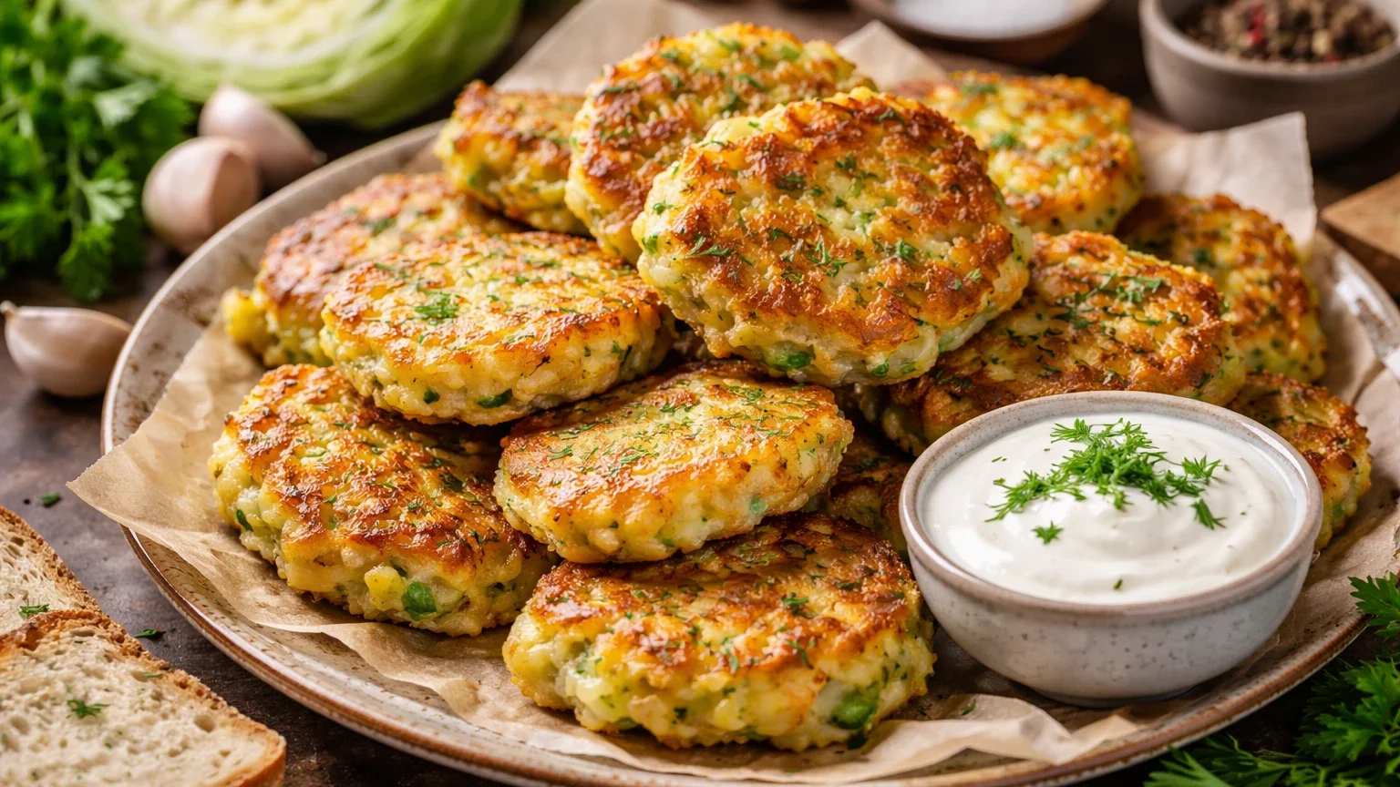 Капустные оладьи с хрустящей корочкой за 20 минут: тот самый вкус из СССР — попробуйте сегодня