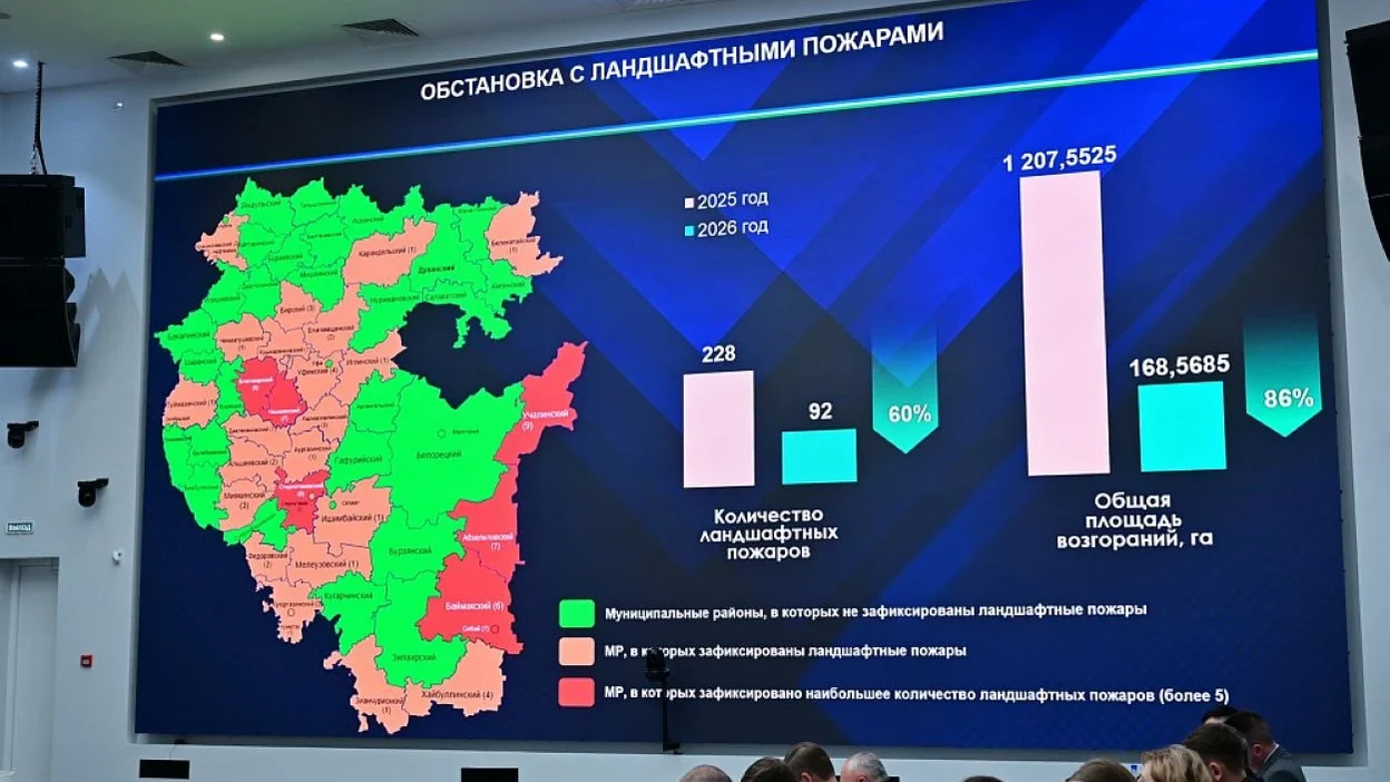 В Башкортостане с 30 апреля введут особый противопожарный режим
