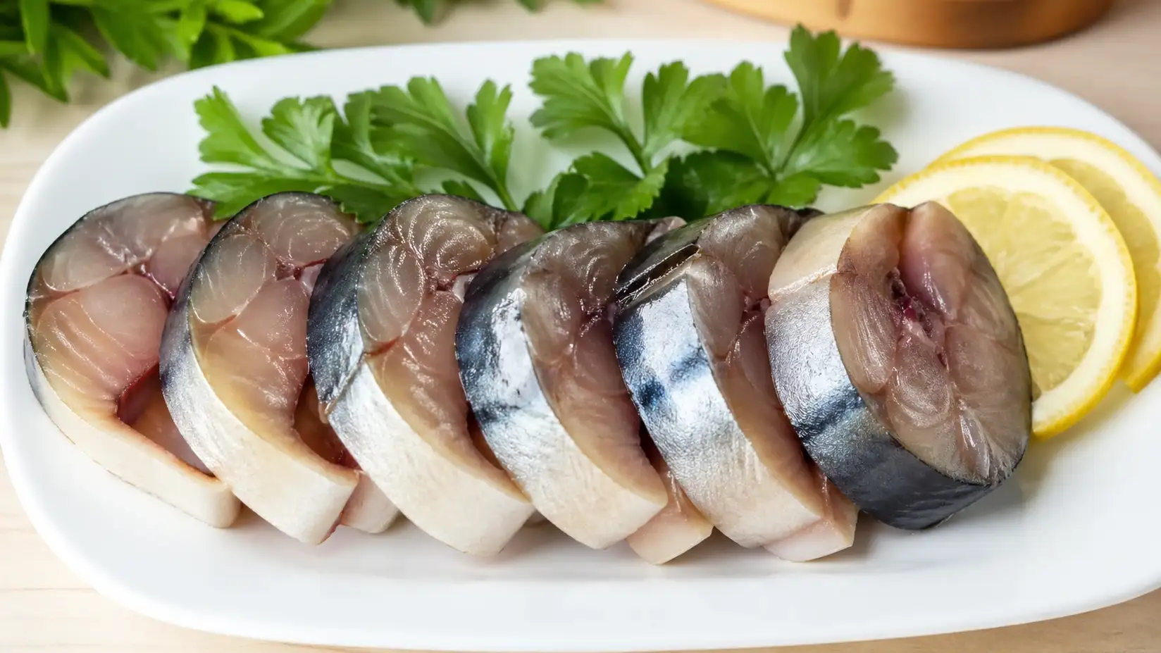 Вкуснейшая скумбрия с чесноком: быстрый посол — нежные ломтики прямо из морозилки