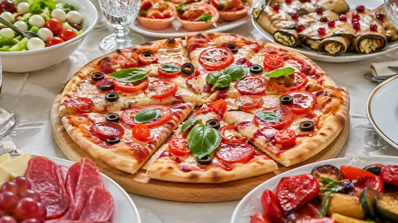 Вкуснейшая пицца на кефире за 5 минут: готовим на сковороде — просто и быстро