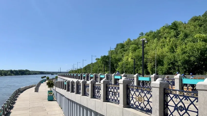 В Уфе на набережной Белой построят новую спортивную площадку