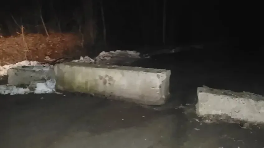 В Уфе из-за паводка перекрыли дорогу в сторону СНТ «Зеленый мыс» и поселка Дудкино